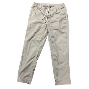 Vuori Vintage Ripstop pants in tan/khaki color size large